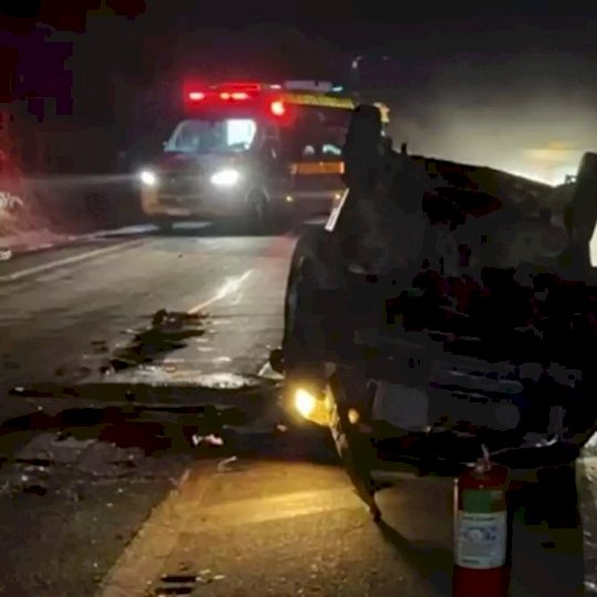 Motorista capota carro recém-comprado na BR-163