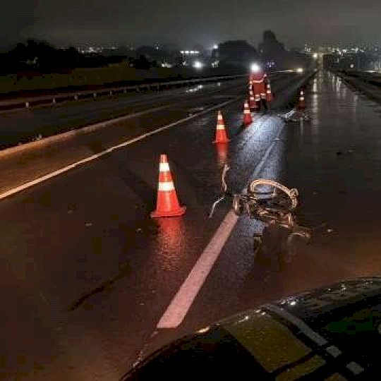 Ciclista de 19 anos morre ao ser atropelado em rodovia de Dourados