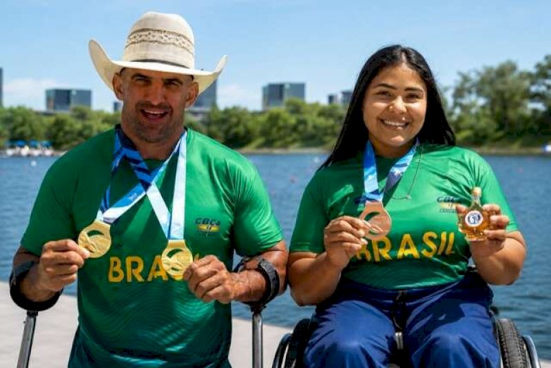 Atletas de MS conquistam 3 medalhas na Copa do Mundo de paracanoagem