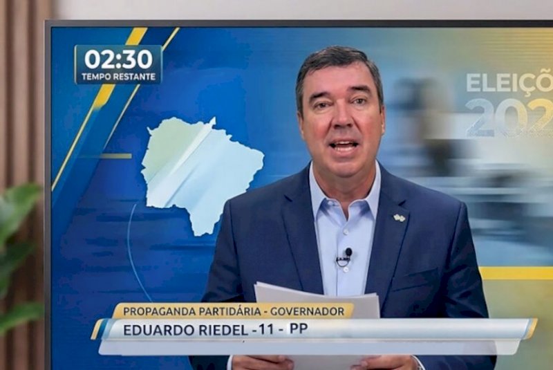 Riedel terá mais de 6 minutos e dominará o horário eleitoral gratuito no rádio e na TV