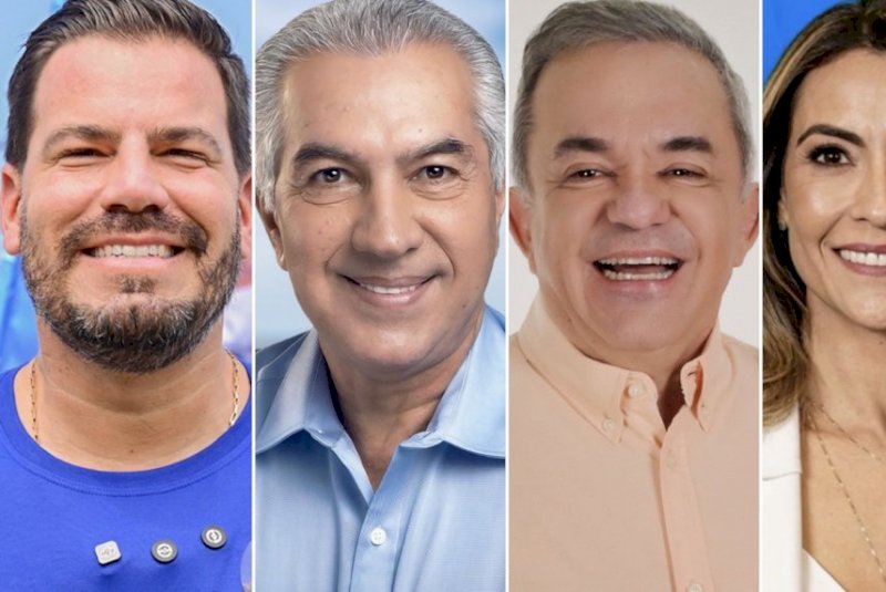Reinaldo Azambuja lidera nova pesquisa para o Senado, seguido por Contar, Vander e Soraya