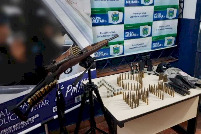 Polícia Federal deflagra operação contra comércio ilegal de armas em Mato Grosso do Sul