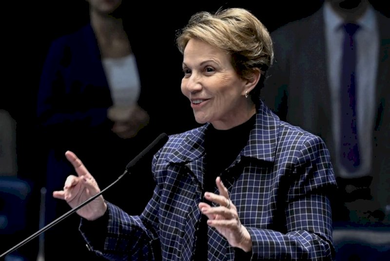 Na agenda com concorrente em MS, Tereza Cristina reafirma desejo de disputar presidência do Senado