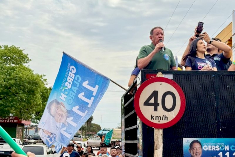 A duas semanas das eleições, Gerson Claro lidera pesquisa para deputado estadual em MS