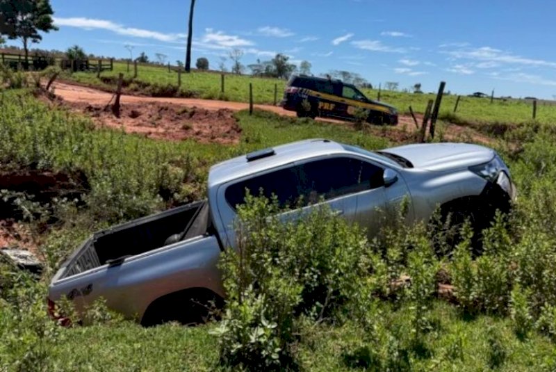 Perseguição termina com prisão de homem após furto de caminhonete em Dourados