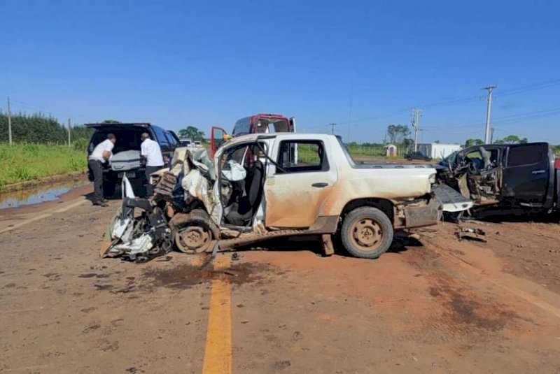 Ultrapassagem irregular e neblina teriam causado acidente que deixou dois mortos na BR-262