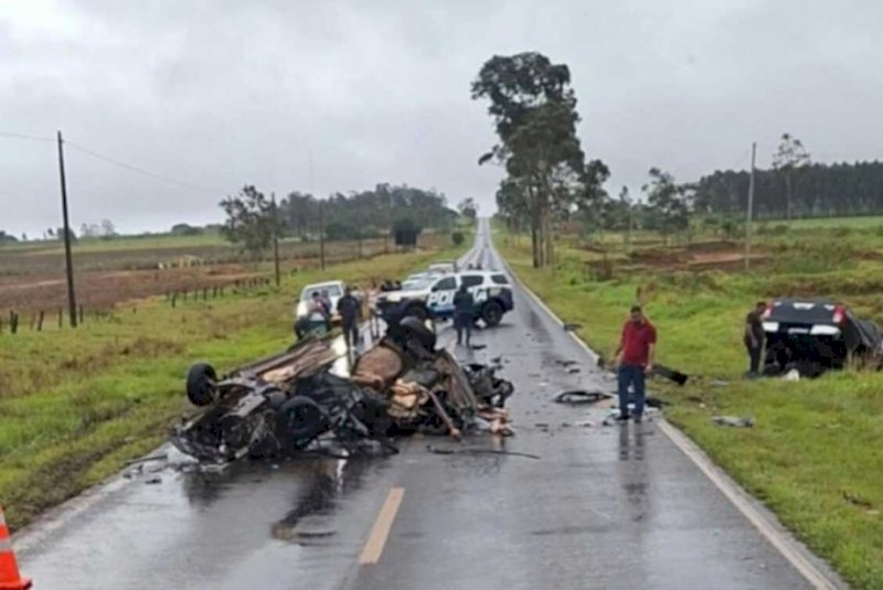 Casal morre em acidente na MS-164 durante chuva em Ponta Porã