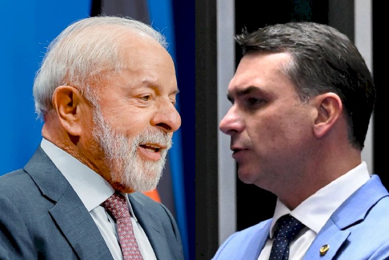 Pesquisas eleitorais mostram a distância entre Lula e Flávio após números desta semana