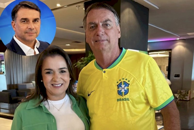 Na reta final, Adriane declara apoio a Flávio Bolsonaro