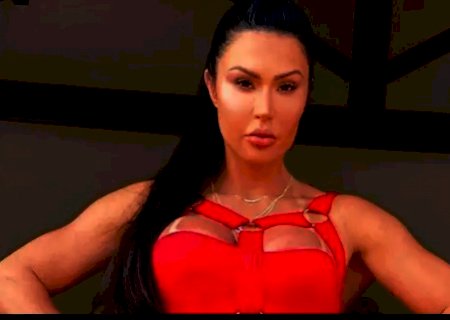 Gracyanne Barbosa exibe boa forma com look minimalista e chama atenção dos fãs