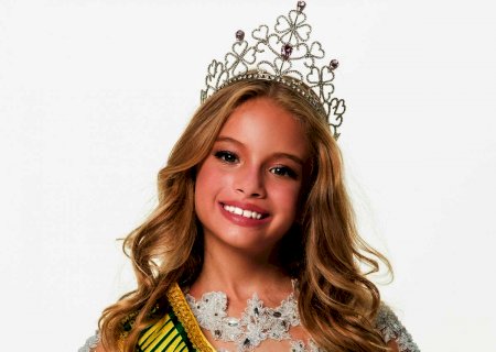 Menina de 7 anos é a primeira de MS a vencer o Mini Miss Brasil