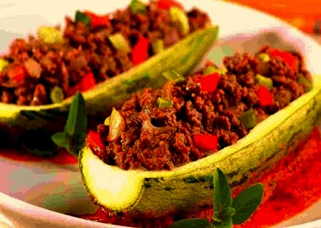 RECEITA: Abobrinha recheada