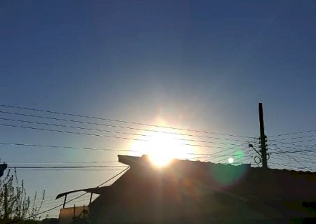 Semana termina com calor de 37ºC e possibilidade de chuva em MS