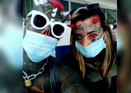 Após cirurgia, Diabão recebe alta e Mulher Demônia comemora, 'Graças a Deus'