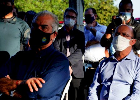 Após pedido de Barbosinha, governador anuncia novos investimentos para segurança pública de Dourados