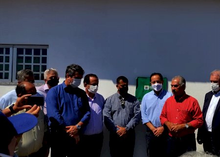 Em Itaporã, governador lança pavimentação de rodovias e anuncia construção de anel viário