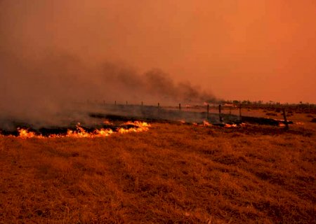 Focos de incêndio preocupam e Bombeiros trabalham em várias áreas de MS