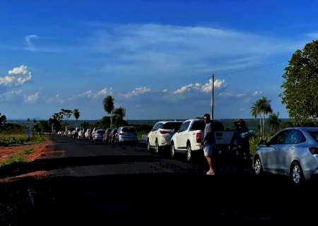 Obra em rodovia testa paci&ecirc;ncia de motoristas