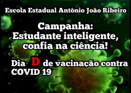 Itaporã: Escola Estadual Antônio João Ribeiro será polo de vacinação contra Covid-19