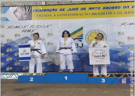 Aluna da Escola Sesi Maracaju conquista ouro e vaga na equipe sub-21 de MS para disputar Brasileiro de judô
