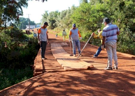 Ponte sobre o córrego Sardinha será interditada nesta segunda (25) para manutenção