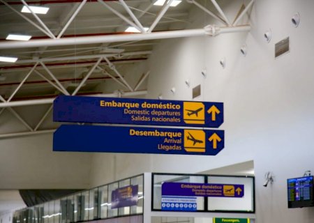 Aeroporto Internacional de Campo Grande opera normalmente nesta quarta-feira
