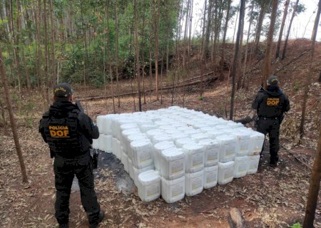 Após denúncia anônima, DOF apreende carga de defensivo agrícola contrabandeada avaliada em R$ 3 milhões (Vídeo)