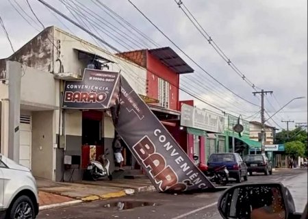 Governo de MS decreta emergência em Miranda após temporal com granizo