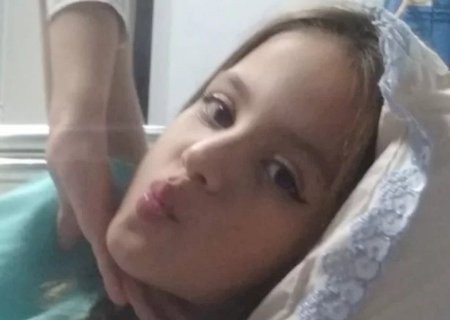 Família de Maracaju cria vaquinha online para ajudar no tratamento de menina de 8 anos com leucemia
