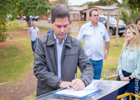Prefeito Marcos Calderan autoriza início das obras de reforma e paisagismo do Parque Ecológico de Maracaju