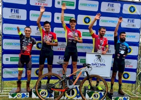 Atletas do FireBikers conquistam lugares mais altos do pódio no Campeonato Estadual em Itaporã