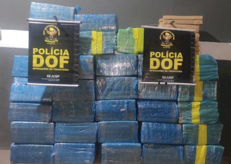 DOF apreende mais de 725 quilos de maconha e recupera veículo furtado próximo ao Assentamento Itamarati (Vídeo)