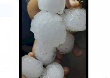 VÍDEO mostra tempestade com granizo e alagamentos em Maracaju