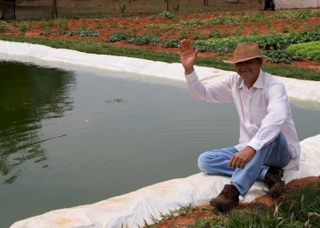 Produtor rural de Sidrolândia investe em produção integrada de peixes e hortaliças (Vídeo)