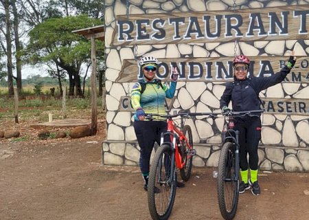 De 'bike', amigas desafiam limites em viagem de Sidrolândia a Bonito
