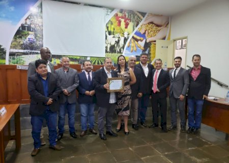 Repórter Bronka recebe título de Cidadão Itaporanense