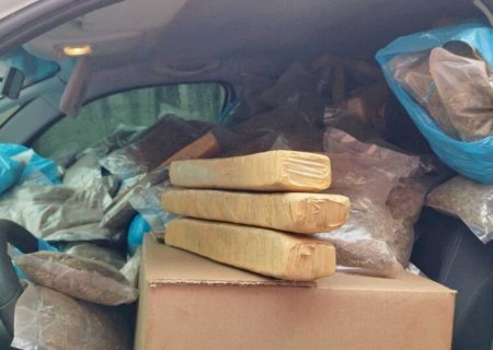 Casal é preso em Itaporã com mais de meia tonelada de maconha