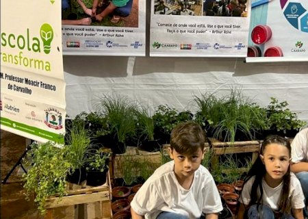 Alunos de Escolas Municipais, em Caarapó, expõem produtos desenvolvidos em sala