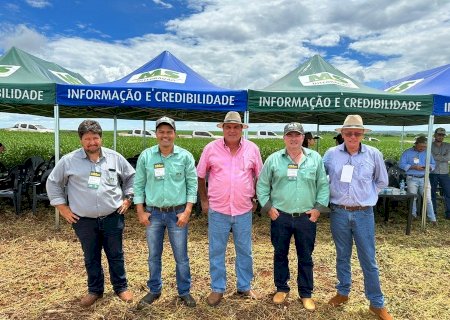 Dia de Campo reúne produtores de soja na Fazenda Campo Real em Maracaju