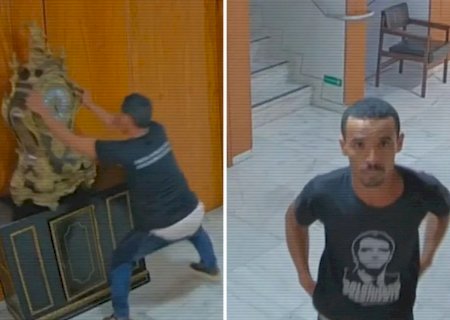 Radical que destruiu relógio de Dom João VI é preso em Minas Gerais 