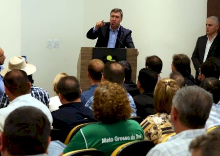 Eduardo Riedel reafirma seu compromisso de levar investimentos e obras nas 79 cidades