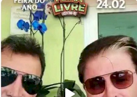 Gilberto e Gilmar abrem os shows de 2023 da Feira Livre mais famosa do MS que acontece em Vicentina