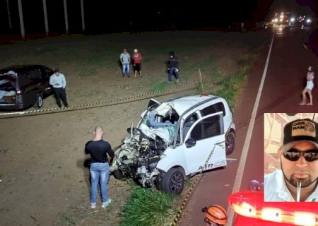 Identificado a pessoa que morreu no grave acidente na noite deste domingo em Itaporã (Vídeo)