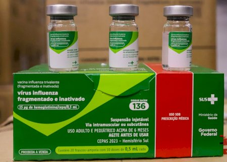 Campanha de vacinação contra Influenza começa nesta segunda-feira em Caarapó