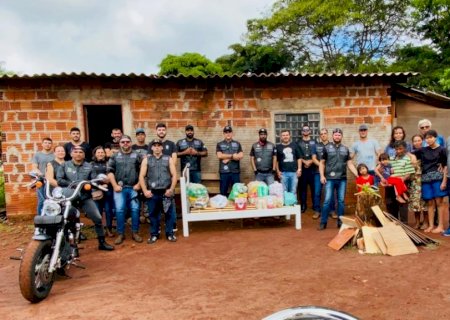 Ação Social de Páscoa Guaranis MC
