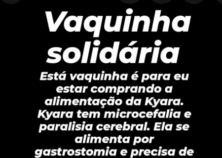 Moradora de Itaporã, mãe de uma filha especial 'precisa da sua ajuda' 