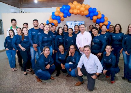 Prefeitura de Maracaju entrega novos uniformes para Agentes de Saúde e Endemias