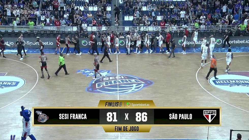 Sesi Franca leva a melhor no primeiro jogo da final do NBB