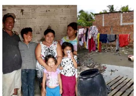 Família que vive entre porcos faz pedido de socorro; 'precisam de um lar'