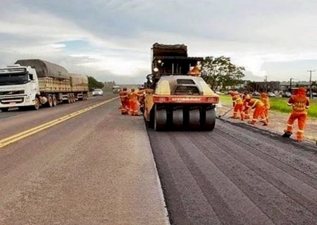 CCR MSVia informa que realizada obras de manutenção em 14 trechos da BR-163